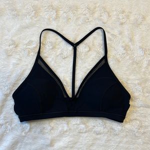 Lululemon Size 8 Black Sports Bra
